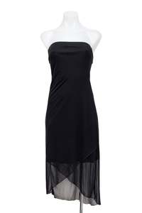Dresses: #150 Charlotte Russe Strapless Black | c. 195 | Size 8/10