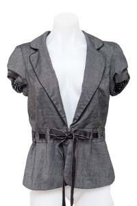 #108 Maurices Jacket Top Grey | c. 195 | Size 8