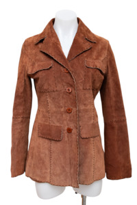#149 Wet Seal Jacket Brown | c. 194 | Size 6/8