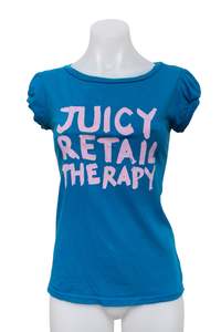 #52 Juicy Couture  T-shirt Blue | c. 195 | Size 8/10