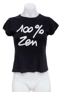 #77 Jennyfer T-shirt Black | c. 193 | Size 10