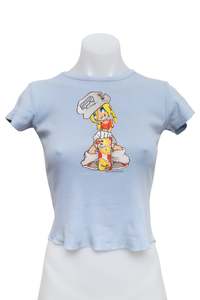 Baby Tees: #81 Spirit T-shirt Blue | c. 193 | Size 6