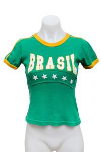 Baby Tees: #06 Shoei T-shirt Green | c. 192 | Size 8