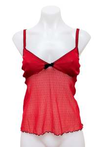 #10 Xhilaration Intimates Cami Top Red | c. 193 | Size 12