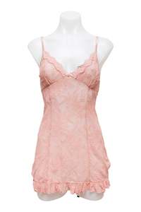 #159 Mini Dress Lace Pink | c. 191 | Size 8