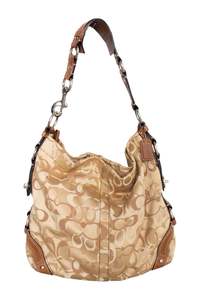 Bags: #195 Coach Bag Beige | c. 195