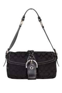 #211 Coach Soho Bag Black | c. 194