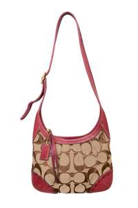 #206 Coach Cross Body Bag Brown | c. 194