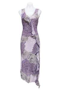 Top Picks: #140 Chelsea Design Midi Dress Purple | c. 192 | Size 8