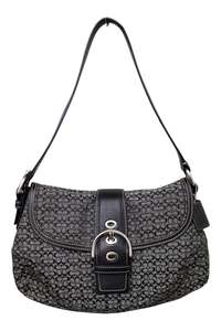 Accessories: #209 Coach Flat Soho Bag Black | c. 199 |