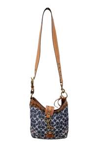 #213 Coach Cross Body Bag Blue | c. 199 |