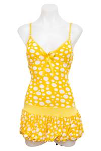 #121 Camisole Mini Dress Yellow | c. 199 | Size 8