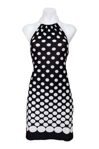 #137 No Excuse Halter Dress Black | c. 198 | Size 8