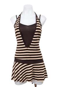 #138 Mini Dress Brown | c. 198 | Size 8