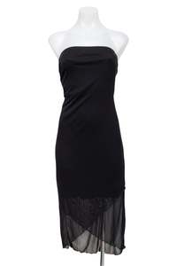 #154 Ruby Rox Strapless Dress Black | c. 195 | Size 8/10