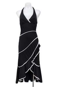 #158 La Belle Dress Black | c. 195 | Size 8
