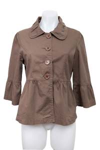#135 Evolutif Jacket Brown | c. 198 | Size 8
