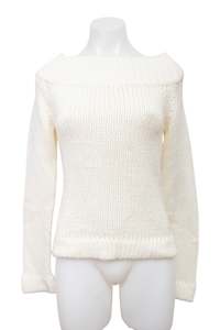 #124 Reds Jumper White | c. 198 | Size 8