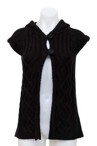 #106 Cappino De Fille Jumper Top Black | c. 197 | Size 8