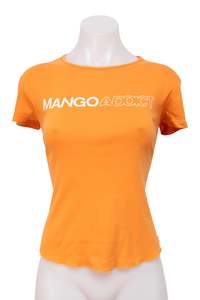#086 Mango Addict T-shirt Orange | c. 199 | Size 10