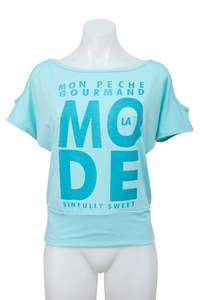 #092 Karida T-shirt Blue | c. 199 | Size 8