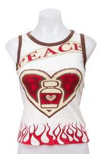 #67 Only Tank Top White | c. 198 | Size 8