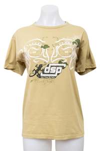 Baby Tees: #70 Dsp T-shirt Yellow | c. 198 | Size 10-12