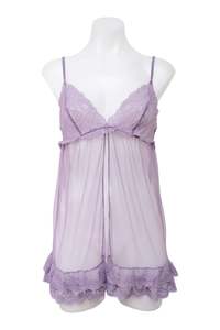 Lingerie: #27 Victoria's Secret Camisole Purple | c. 198 | Size 8