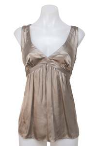 #050 Express Design Studio Silk Cami Top Gold | c. 199 | Size 10