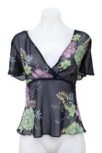 #98 Bandolino Top Black | c. 198 | Size 8