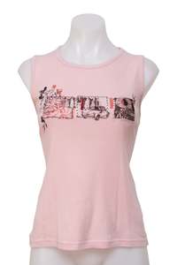 Sporty: #068 V/A 28 Tank Top Pink | c. 199 | Size 12