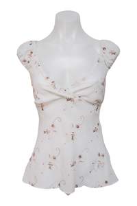 #044 Suzy Cami Top White | c. 199 | Size 8