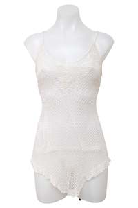 Fairy Core: #02 Say What Cami Top White | c. 198 | Size 8