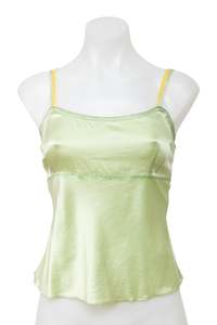 Fairy Core: #23 Wet Seal Cami Top Green | c. 198 | Size 10