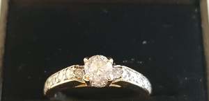 A Soliatire Diamond Ring