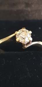 A Solitaire Diamond Ring