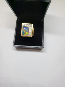 Opal Set Dress Ring