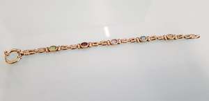 A Multi coloured Stone Set Bracelet