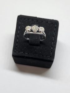 Three Stone Diamond Ring