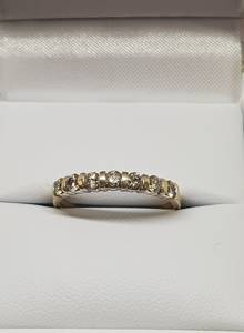 Lady’s Modern Style Seven Diamond Set Ring (Valuation: $1,600.00)
