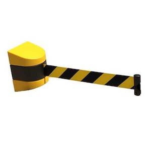 Popular: Plastic Wall Mount Retractable Barrier - 5 Metre Belt