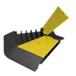 Cable Protector TPU Corner section - 5 Channel flip top