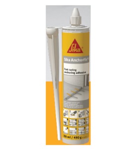 Fasteners: Sika Anchorfix Adhesives and Gun