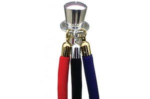 Queuing Stanchions 1: Velvet Rope