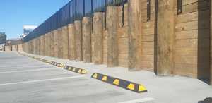 Rubber Wheel Stops – 1830mm