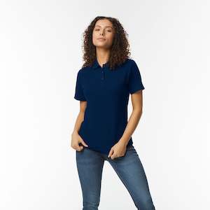 Gildan: 64800L Gildan Softstyle Ladies' Double Pique Polo