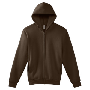 RF497 American Apparel Reflex Fleece Unisex Full Zip Hooded Sweat
