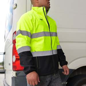 Workguard: R450X Work-Guard Printable D/N Safety Softshell Jacket