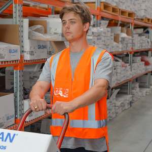 R462X Work-Guard Hi Visibility Safety Vest Day/Night