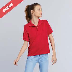 Sale: 72800B Gildan DryBlend Youth Double Pique Sport Shirt